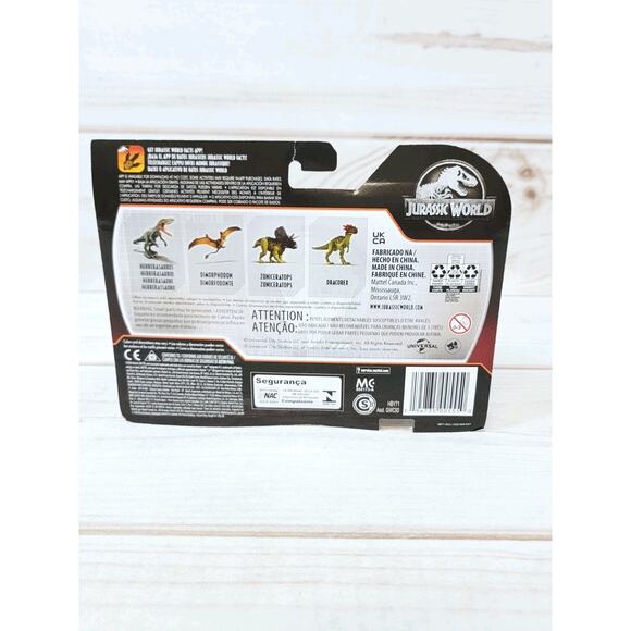 Jurassic World Dino Escape Wild Pack DRACOREX Mattel Dinosaur NEW SEALED - Picture 2 of 6